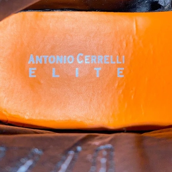 Anthonio Cerrelli Leather Mens Elite Dress Boots Style 6185 - Picture 5 of 7